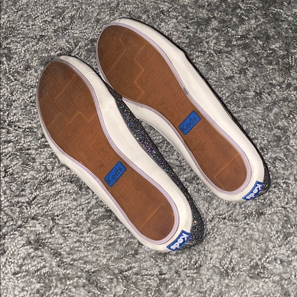 Keds glitter flats. Size 7.5 - Picture 3 of 4